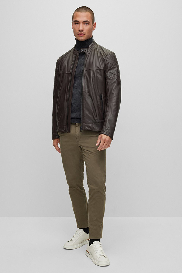 ΠΛΕΚΤΗ ΜΠΛΟΥΖΑ BOSS - 002 ΜΑΥΡΟ